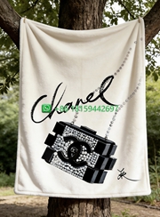 Chanel Throw Blankets